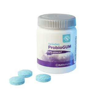 Жувальна гумка ДентаСан ПробіоГам (DentaSan ProbioGUM) М’ята Без цукру №30