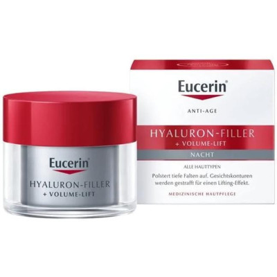 Нічний крем для обличчя Eucerin (Еуцерін) Hyaluron-Filler+Volume-Lift для оновлення контуру обличчя (89763) 50 мл