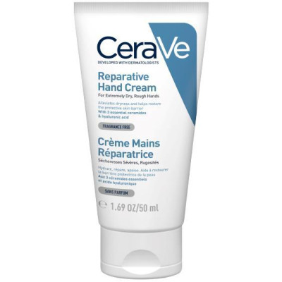 Крем для рук CeraVe (СераВе) відновлюючий для дуже сухої і грубої шкіри 50 мл
