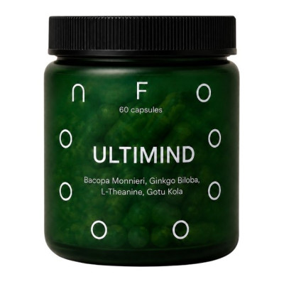ФОООН Ясний розум (FOOON ULTIMIND) ліпосомальний комплекс з рослинними екстрактами та вітаміном B12 капсули  флакон №60