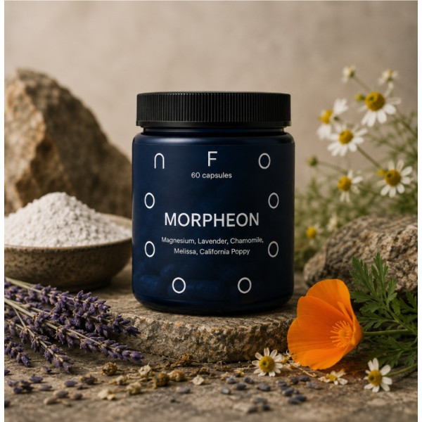 ФОООН Морфеон (FOOON MORPHEON) ліпосомальний комплекс з магнієм, мелісою та лавандою, капсули №60