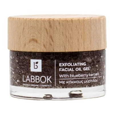 Вiдлущувальний масляний гель з гранулами чорниці Labbok Exfoliating Facial Gel with Blueberry Kernels 50 мл
