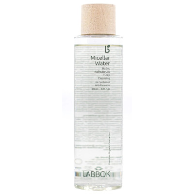 Мiцелярна вода з пребiотиками і квітковими водами Labbok Micellar water with prebiotics 250 мл