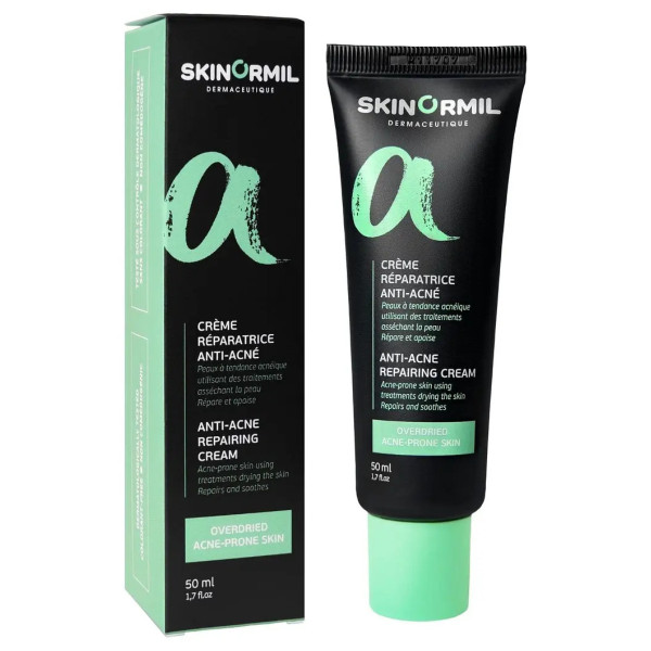 Крем для обличчя Skinormil AntiAcne відновлюючий для жирної пересушеної зневодненої шкіри 50 мл