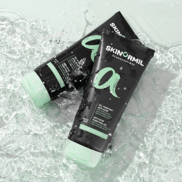 Гель очищуючий для обличчя та тіла Skinormil AntiAcne для комбінованої жирної та проблемної шкіри 200 мл