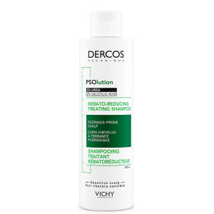 Шампунь кератолітичний для шкіри голови Vichy (Віши) Dercos PSOlution від проявів лущення і свербіння 200 мл