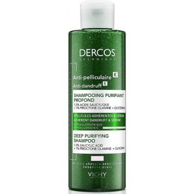 Шампунь-скраб проти лупи Vichy (Віши) Dercos Micro Peel для глибокого очищення 250 мл