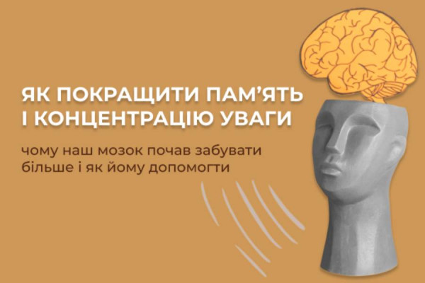 Як покращити пам’ять і концентрацію уваги в дорослому віці: чому наш мозок почав забувати більше і як йому допомогти