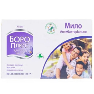 Мило Антибактеріальне Боро Плюс Здорова Шкіра 100 г