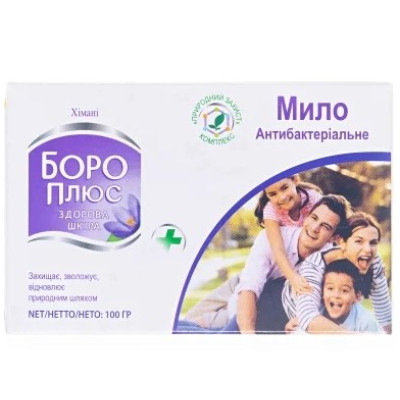 Мило Антибактеріальне Боро Плюс Здорова Шкіра 100 г