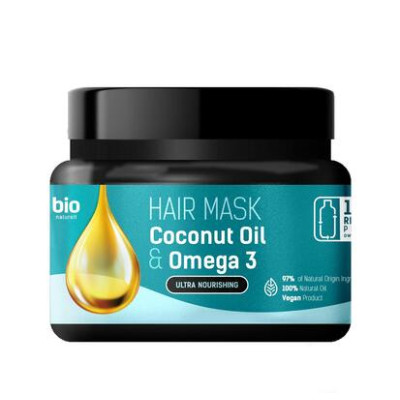 Маска для волосся Bio Naturell Ультраживлення з кокосовою олією та Омега-3 295 мл