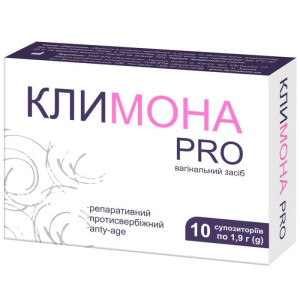 КЛИМОНА PRO супозиторії вагінальні №10