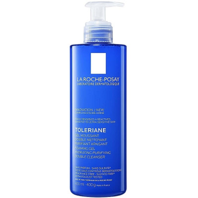 Гель-мус La Roche-Posay (Ля Рош-Позе) Toleriane зволожувальний, очищувальний, подвійної дії 400 мл