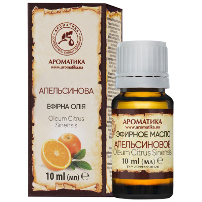 Олія ефірна Ароматика Апельсинова флакон 10 мл