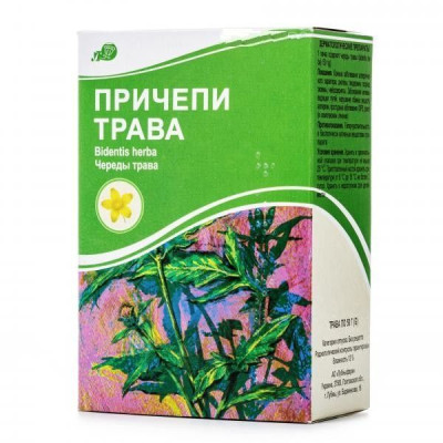 ПРИЧЕПИ ТРАВА пачка з внутрішнім пакетом по 50 г Лубнифарм