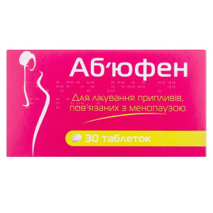 АБ'ЮФЕН таблетки 400 мг №30 (15х2)