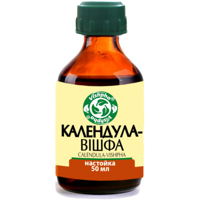 КАЛЕНДУЛИ НАСТОЙКА настойка флакон 50 мл Vishpha