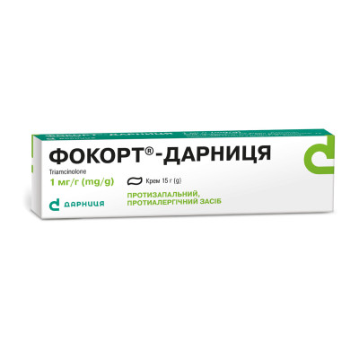 ФОКОРТ-ДАРНИЦЯ крем 1 мг/г туба 15 г