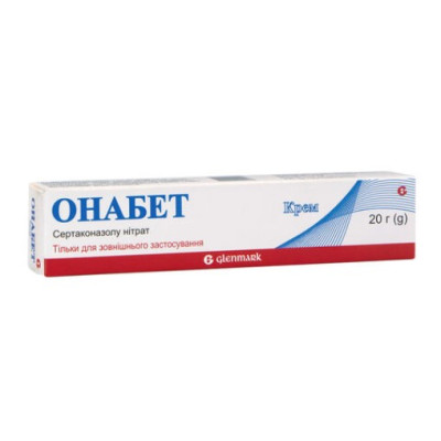 ОНАБЕТ крем 20 мг/г туба 20 г