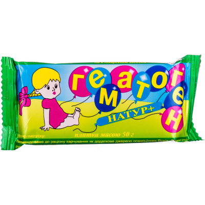 ГЕМАТОГЕН НАТУР+ плитка 50 г