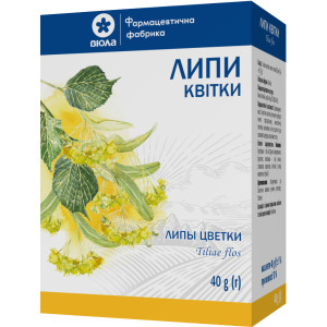 ЛИПИ КВІТКИ квітки пачка з внутрішнім пакетом 40 г ВІОЛА