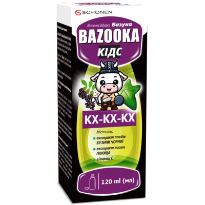 Базука Кідс еліксир флакон 120 мл