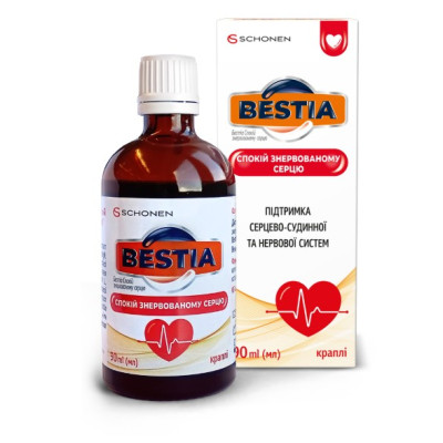 БЕСТІА (BESTIA) Спокій флакон 90 мл 