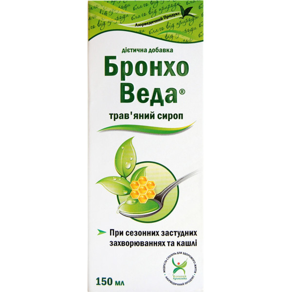 БРОНХО ВЕДА сироп трав'яний флакон 150 мл