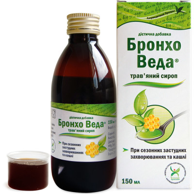 БРОНХО ВЕДА сироп трав'яний флакон 150 мл
