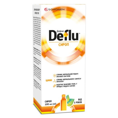 ДЕФЛЮ (DEFLU) cироп флакон 100 мл