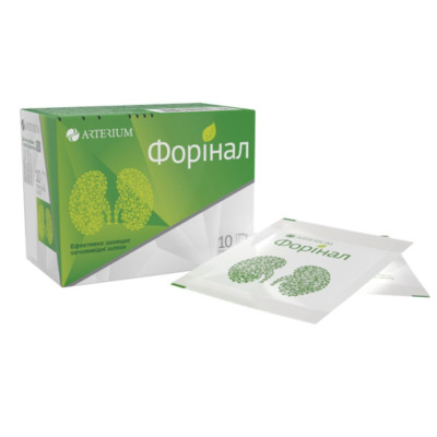 Форінал порошок для орального розчину пакет-саше 3 г №10
