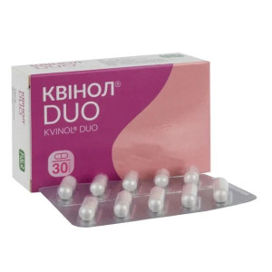 Квінол ДУО капсули 300 мг №30