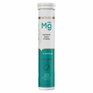 НОВЕЛ (NOVEL) Defeats Daily Stress Magnesium + B6 №20 таблетки шипучі зі смаком лимону підтримка нервної системи №20