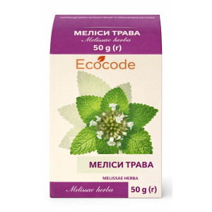 МЕЛІСИ ТРАВА  трава трава пачка з внутрішнім пакетом 50 г Ecocode
