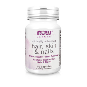 NOW CLINICAL HAIR, SKIN & NAILS комплекс для волосся, шкіри та нігтів капсули  №30