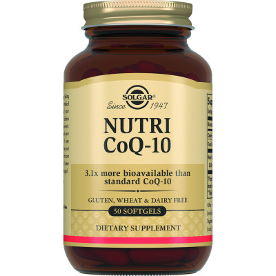 СОЛГАР (SOLGAR) Нутрикоензим Q-10 капсули флакон №50