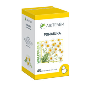 РОМАШКА квітки фільтр-пакети 1,3 г №40