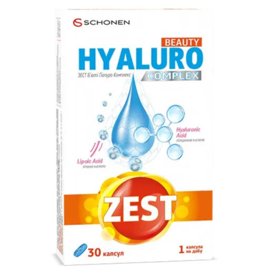ЗЕСТ Beauty Hyaluro Complex Гіалуро комплекс б'юті желатинові капсули №30