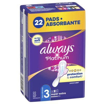 Прокладки ALWAYS Ultra гігієнічні Platinum Day&Night Quatro 22 шт