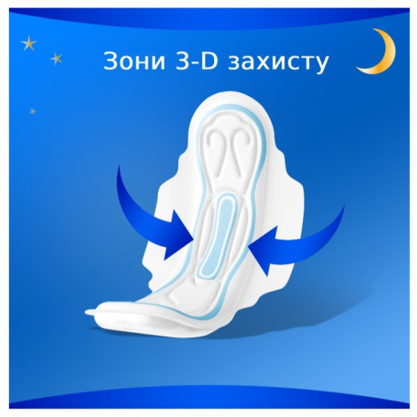 Прокладки ALWAYS Classic гігієнічні Night  8 шт