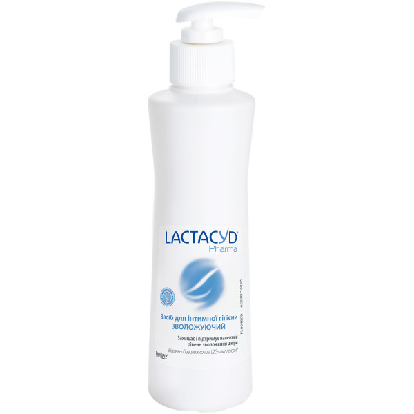 Засіб для інтимної гігієни Lactacyd (ЛАКТАЦИД) Фарма Зволожуючий у флакононі з дозатором 250 мл