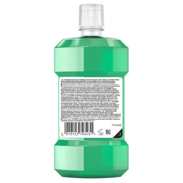 Ополіскувач для ротової порожнини Listerine Сплеск свіжості 250 мл