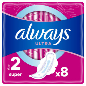 Прокладки ALWAYS Ultra гігієнічні аромат.Super 8 шт