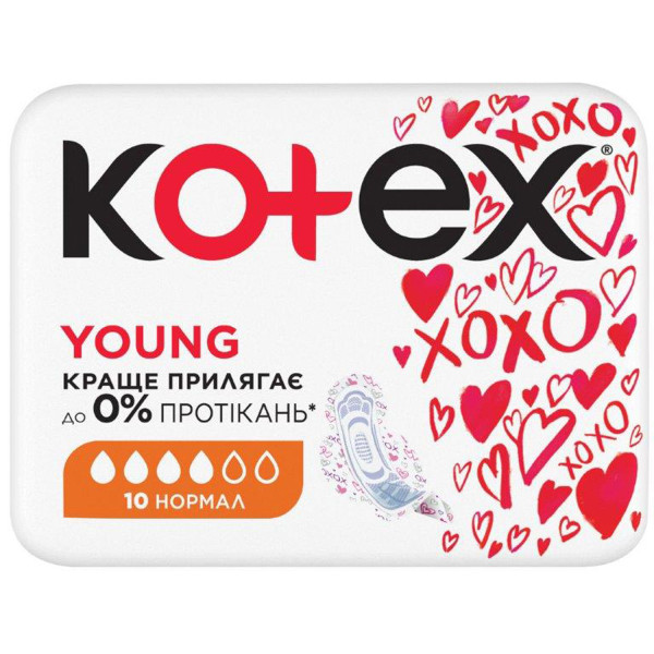 Прокладки KOTEX Young Normal №10