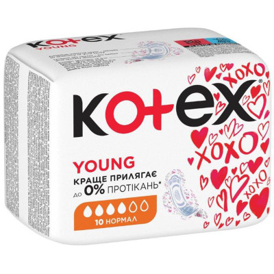 Прокладки KOTEX Young Normal №10