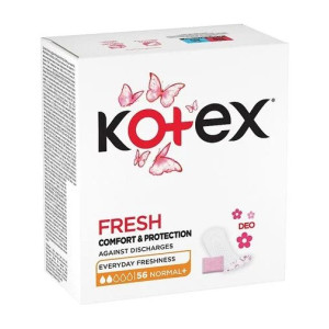 Прокладки щоденні Kotex FRESH Normal Plus Deo №56