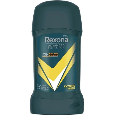 Дезодорант-стік Rexona (Рексона) Advanced Protection 72h - Body Heat Activated Екстрасвіжість для чоловіків 50 мл
