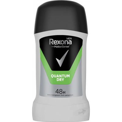 Дезодорант-стік Rexona (Рексона) 48h Quantum Dry Квант сухості для чоловіків 50 мл