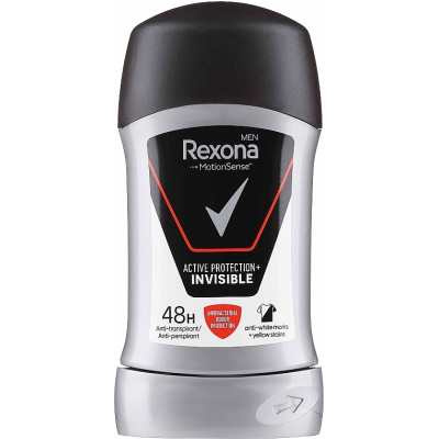 Дезодорант-стік Rexona (Рексона)  Active Protection+ Invisible 48h Активний захист для чоловіків 50 мл