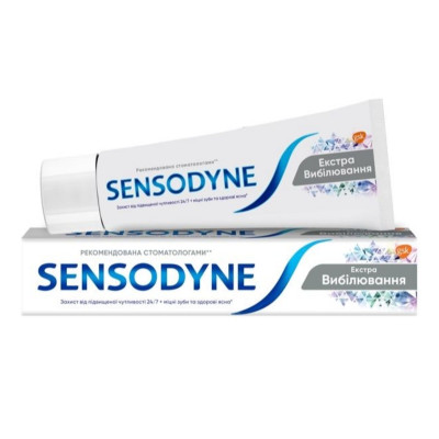 Зубна паста SENSODYNE (Сенсодин) Екстра відбілювання 75 мл